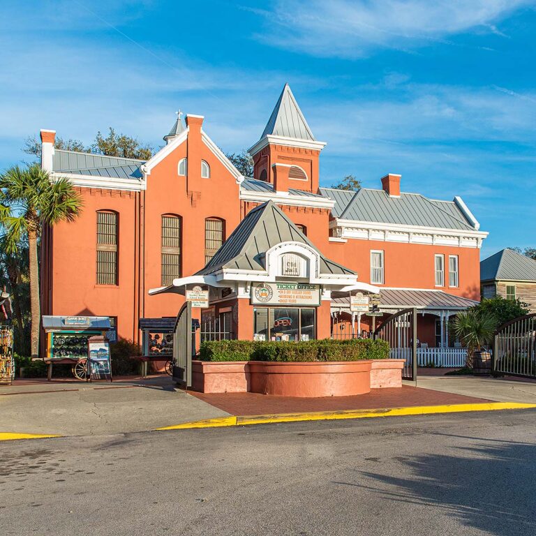 front of St. Augustine Old Jail building