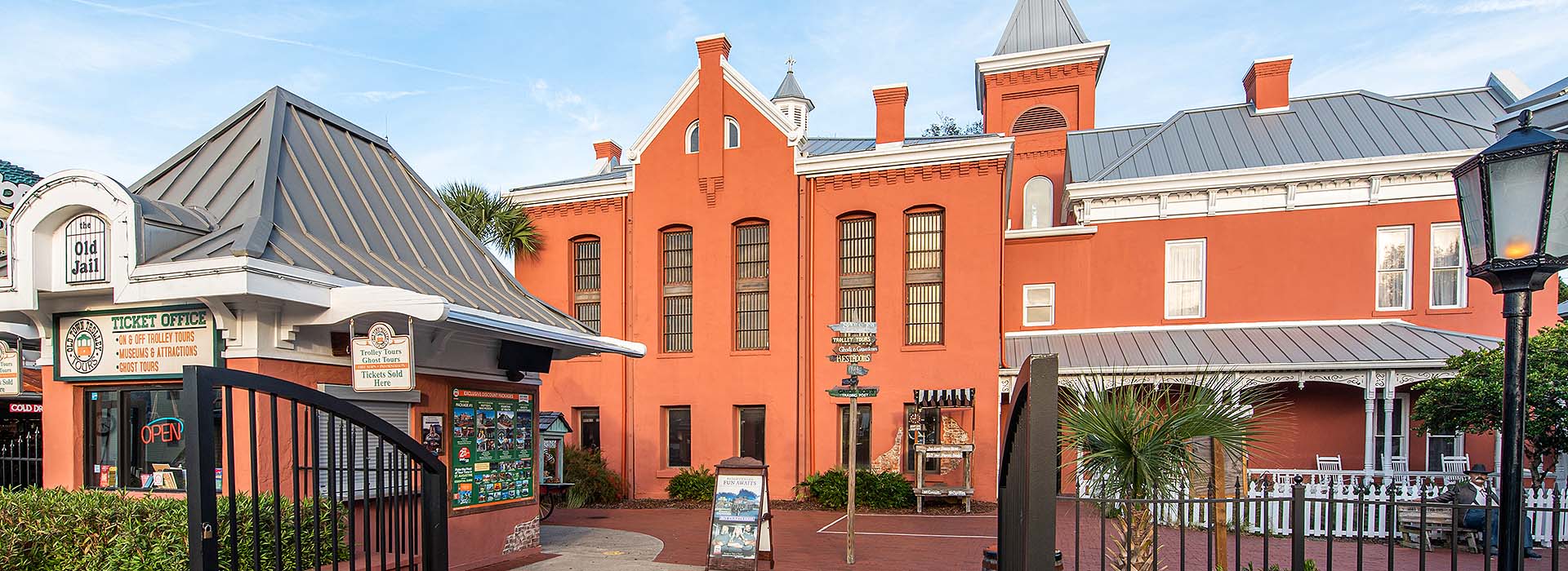 St. Augustine Old Jail property entrance