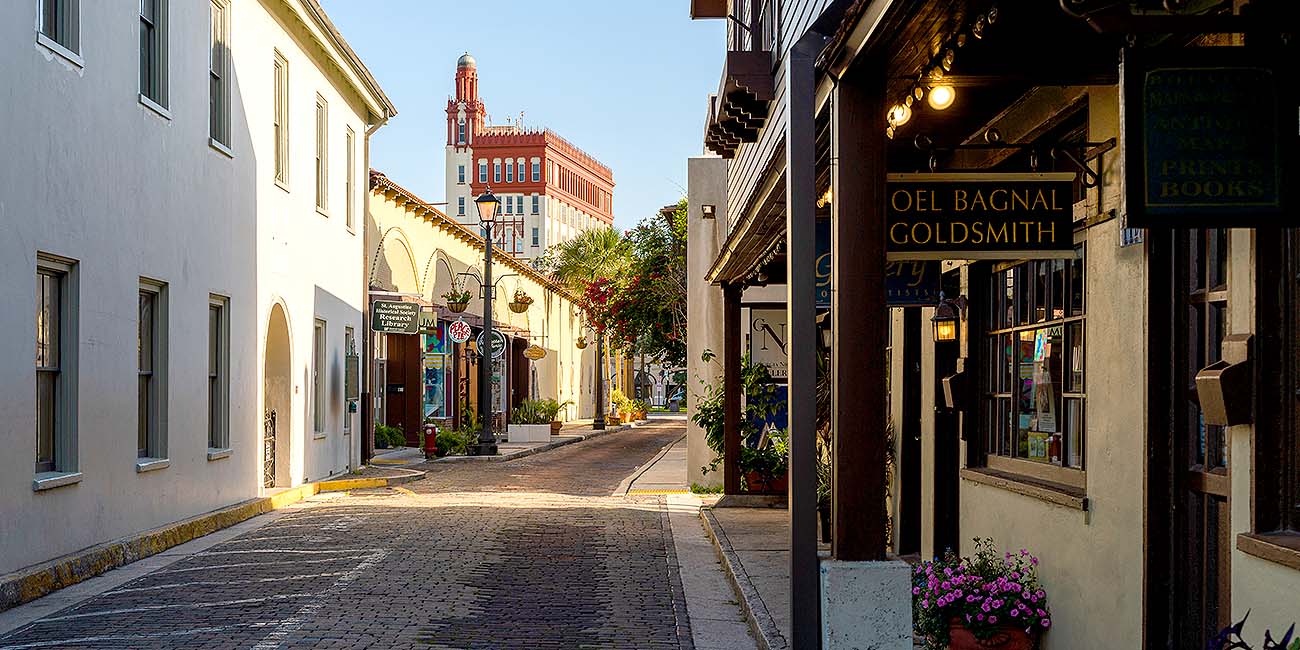 Card Image Explore Aviles Street St. Augustine