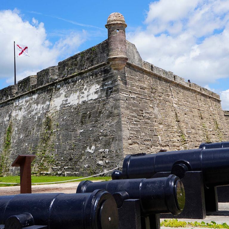Castillo de San Marcos in St. Augustine, Florida