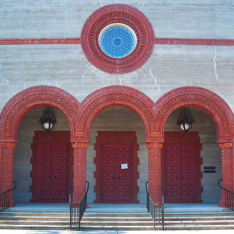 Grace United Methodist Church, a charming brick structure