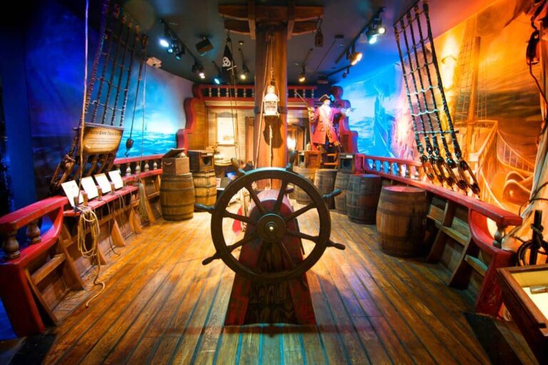 St. Augustine Pirate & Treasure Museum, highlighting interactive exhibits