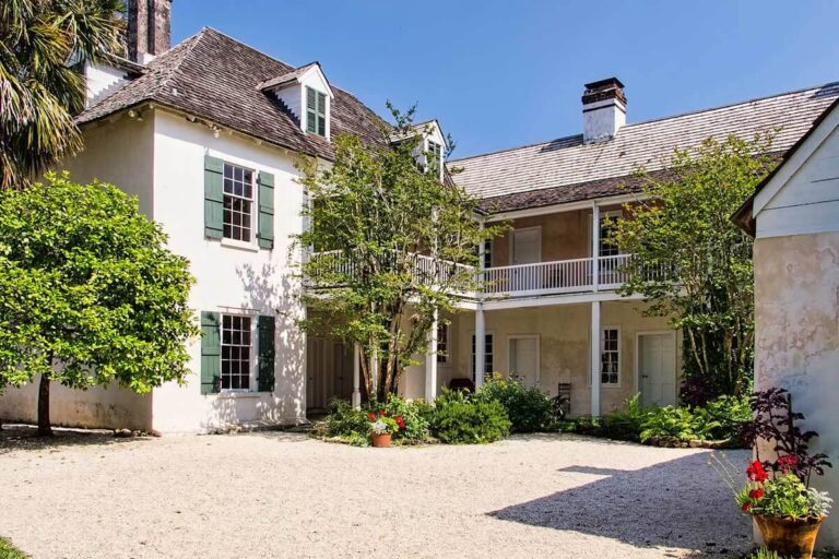 Historic Ximenez-Fatio House Museum, showcasing 19th-century architecture